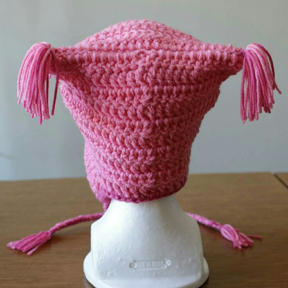 Crochet beanie Pussycat Women's March Me Too knit - Picture 3 of 3